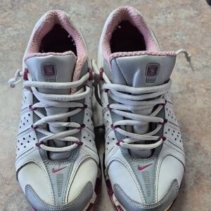Nike Women's Athletic Shoes - Gray and Pink